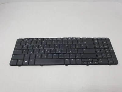 Compaq Presario CQ60 Keyboard 496771-151 English Greek Layout Black Genuine Item - Image 1 of 4