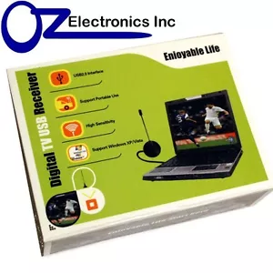 USB HDTV TV tuner for Windows 10 Australia DVB-T 4 Laptop & PC Record digital TV - Picture 1 of 8