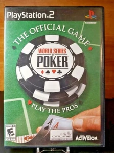 Playstation 2 PS2 WORLD SERIES OF POKER OFFICIAL GAME COMPLETE & TESTED w/MANUAL - Bild 1 von 3