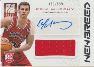Erik Murphy 2014 Panini Donruss Elite rookie RC autograph auto card NB-EM /599