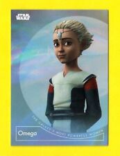 2022 Topps Star Wars The Galaxy’s Most Powerful Women #11 Omega