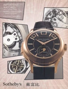 Sotheby's Catalogue Hong Kong Important Watches, Swatch & Arts, April 2015 HB - Picture 1 of 5