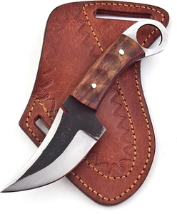 Fixed Blade Hunting Forged Tracker Knife - 8 Inches Carbon Steel Razor Sharp AU - Picture 1 of 8