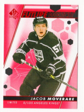 2022-23 UD SP Authentic Jacob Moverare #162 Red Limited Future Watch Los Angeles