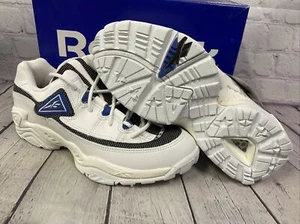 Reebok Reckless Womens Sport Training Shoes Size 6 White Blue New Other With Box - Picture 1 of 12