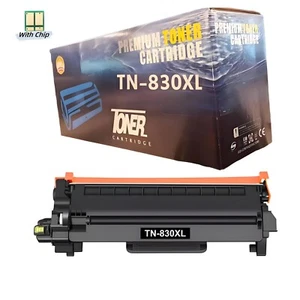 High-Yield Toner & Drum For Brother TN830XL DR830 MFC-L2760 L2820 L2900 HL-L2400 - Picture 1 of 10