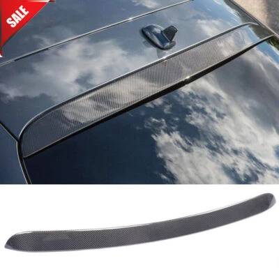 Asa de spoiler traseira de teto de carbono real para Mercedes C292 GLE350 GLE400 GLE63 2015-19 - Imagem 1 de 4