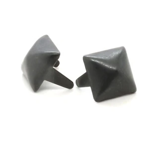 Pyramid Nail Head Spots Black 3/8" 100 pk NH00631-13 - Picture 1 of 1