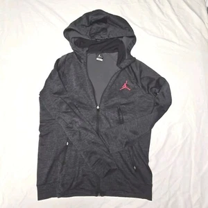 Athletic Comfy Casual And1 Zip Up Thermal Fit Jacket Mens Sz L Zip Pockets Gray - Picture 1 of 10