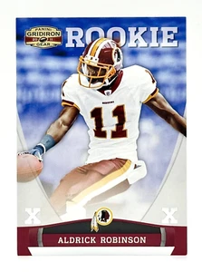 2011 Gridiron Gear Silver X's #156 Aldrick Robinson RC 110/250 Washington - Picture 1 of 2