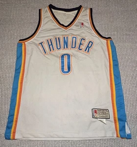 RARE Russell Westbrook NBA Oklahoma Thunder Hardwood Classics Jersey Mens XL - Bild 1 von 5