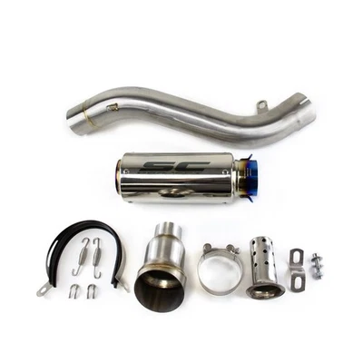 Silenciador silenciador tubo de enlace de escape 61 mm para Honda CBR650R CBR650F CB650F CB650F CB650R Foto 1 de 4