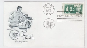 TurtlesTradingPost - Dental Health - 1959 FDC #1135 Artmaster Cachet - Picture 1 of 1