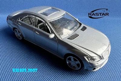 mercedes benz classe S63 1:43 diecast rastar cod 37100  argento S63 COME DA FOTO - Immagine 1 di 4