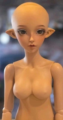 Fairyland BJD Feeple 60 Celine Elf LEGIT Tan Skin W/ Angeltoast Faceup - Image 1 of 4