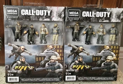 LOTE DE 2 Mega Construx Call Of Duty Battle Royale Air Drop Set de Construcción NUEVO Foto 1 de 2