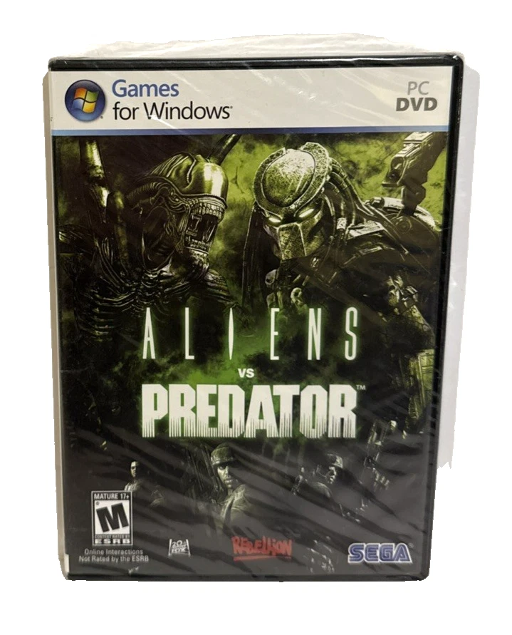 Aliens vs. Predator PC 2010 Rare New Sealed Free Shipping - Image 1 of 4