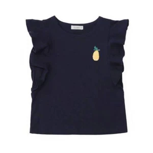 ToTo Heros Kids Girls' Pineapple Angel Sleeves T-Shirt - Picture 1 of 12