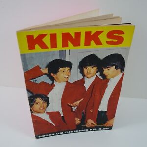 KINKS Bogen Om Kinks DENMARK 36-page magazine 7"x10" Bent Rej SCANDINAVIA PHOTOS
