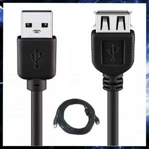 CAVO PROLUNGA USB MASCHIO FEMMINA 5 METRI CAVETTO FILO 5mt CONNETTORE VELOCE 2.0 - Foto 1 di 7