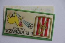 1970/71 PANINI FOOTBALLERS FIGURE NEW WITH VELINA SCUDETTO VICENZA