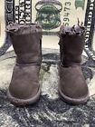 Ugg S N 1091137T Dixi Flora Brown Mini Bow Girl Boots Us 8