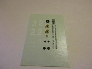 DECAL 1/43 FERRARI 555 F1 55 GP BELGIO #2 MG MODEL - Imagen 1 de 2