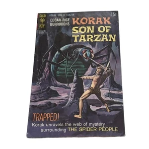 Gold Key Korak Son of Tarzan #25 Comic Book 1968 Silver Age Edgar Rice Burroughs - Picture 1 of 3