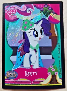 My Little Pony RARITY Foil Puzzle B Card #F11 2012 - Picture 1 of 2
