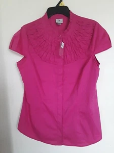 Blusa Mujer Worthington Elastizada Carrera Top Talla L Rosa Scoop NUEVA - Imagen 1 de 3