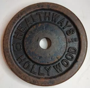 Placa de pesas Healthways Hollywood Barbell de 1-10 lb - Imagen 1 de 8