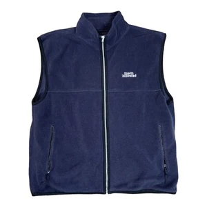 Sports Illustrated Fleece Zip Weste Herren Gr. XL blau South Bay Sportswear - Bild 1 von 9