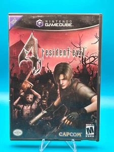 Resident Evil 4 (Nintendo GameCube, 2005) Complete CIB TESTED - 2 Discs - Picture 1 of 3