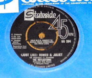 REFLECTIONS ROMEO & JULIET b/w CAN'T YOU TELL EYES UK STATESIDE MOTOWN 7" 1964 - Picture 1 of 9