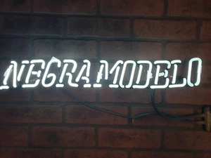 Negra Modelo Banner Neon Sign Replacement Tube - "Negra Modelo" Tube Only - Picture 1 of 3