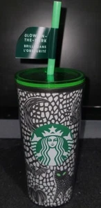 Starbucks Halloween 2020 Glow in The Dark Tumbler 12oz Brandneu unbenutzt mit Etikett - Bild 1 von 4