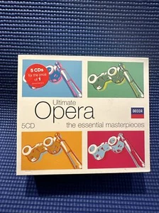 Ultimate Opera : Essential Masterpieces CD Box Set 2007 5 Discs Decca NEW SEALED - Picture 1 of 5