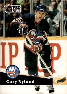 1991-92 Pro Set French #150 Gary Nylund - Image 1 of 2