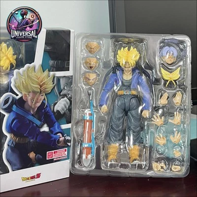 Dragon Ball Z - SH Figuarts Trunks SSJ Action Figure 15cm Anime Statua PVC - Immagine 1 di 4
