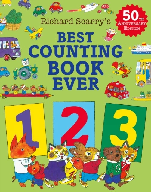 Best Counting Book Ever by Richard Scarry (Paperback Book) - Image 1 of 1