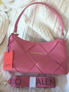 New VALENTINO Ibiza Satchel Crossbody Purse Barbie Pink Bag - Picture 1 of 5