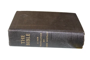 The Bible A New Translation By James Moffatt dedic by coll pres - Picture 1 of 4