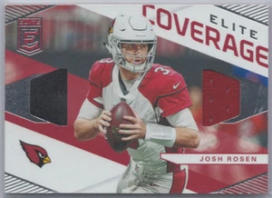 2019 Donruss Elite Josh Rosen Elite Coverage Dual Jersey Card EC-9 - Bild 1 von 2