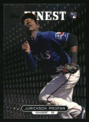 Jurickson Profar 2013 Finest #62 BASEBALL Card - Image 1 of 2