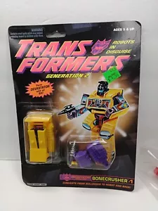 Bonecrusher G2 100% Complete Devastator 1992 Vintage Hasbro Transformers - Picture 1 of 4