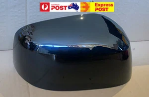 MIRROR COVER HOUSING CAP for NISSAN NAVARA D40 2005-2013 Gloss Black LH or RH - Picture 1 of 6