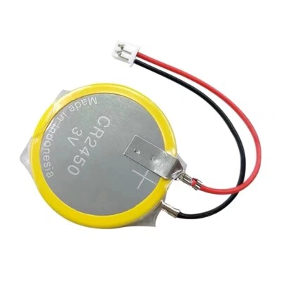 I PC Battery CR2450 with Square Hole Plug 550mah For AFPX-BATT, FP-X series - Image 1 of 4