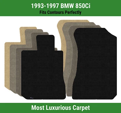 Alfombrillas de primera fila Lloyd Luxe para BMW 850Ci 1993-1997  Foto 1 de 4