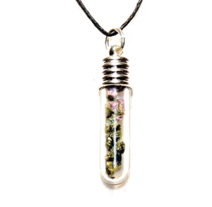 Colgante Peridoto -Regalo en Caja- Libera Patrones Negativos, Cristal Limpiador - Imagen 1 de 1