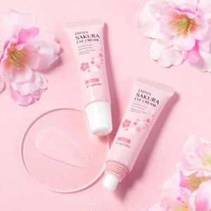 Crema para ojos antiarrugas antienvejecimiento eliminar bolsa oscura contra hinchazón\" - Imagen 1 de 13